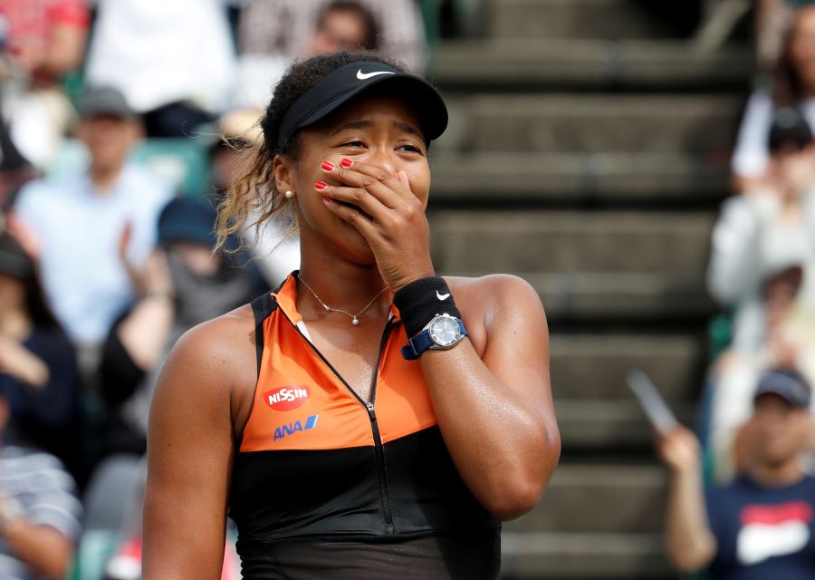Osaka laughs off 'too sunburned' comment with plug for sponsor's sunscreen